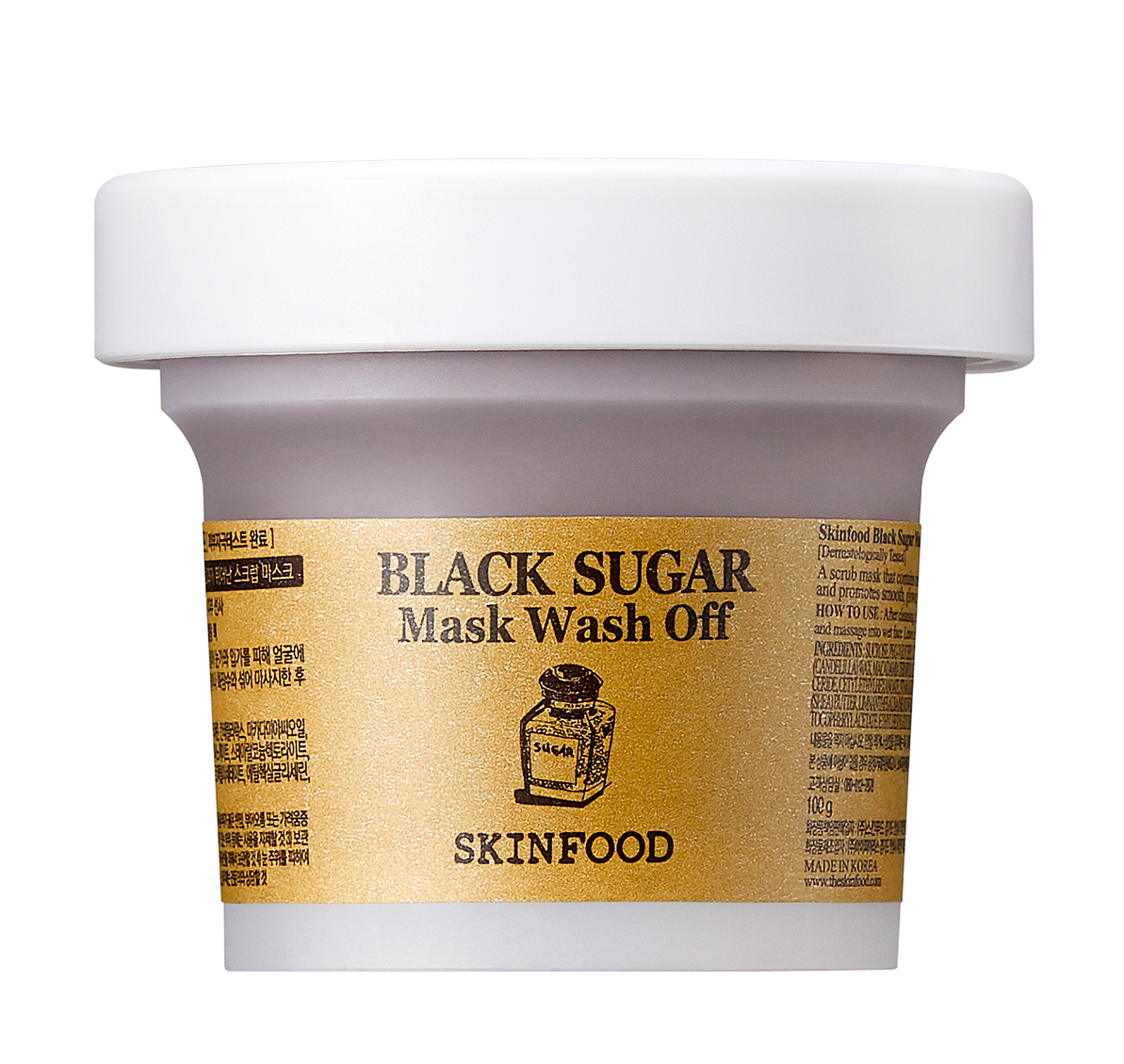 Mascarilla Facial Skinfood Wash Off Black Sugar 100gr