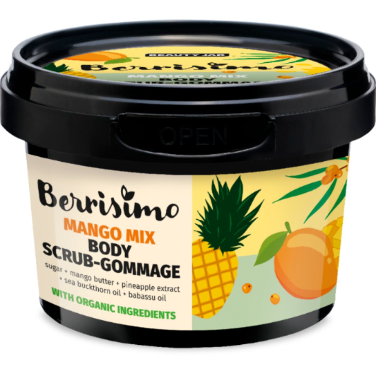 Exfoliante Corporal Beauty Jar Scrub-Gommage Mango Mix 280gr