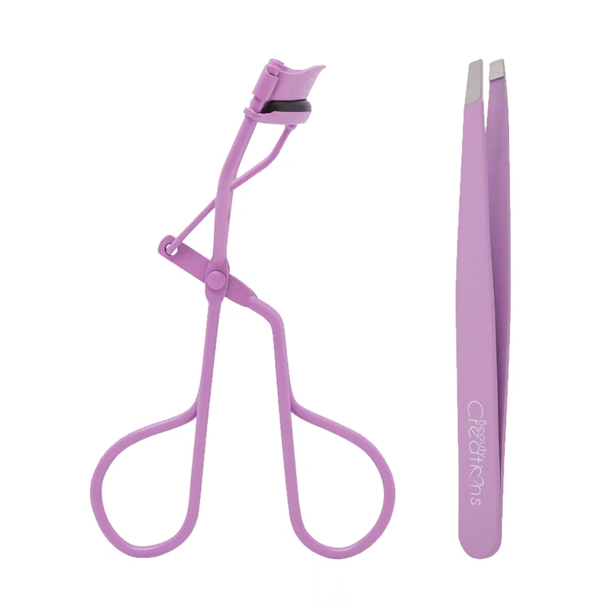 Set Encrespador y Pinza Beauty Creations Purple