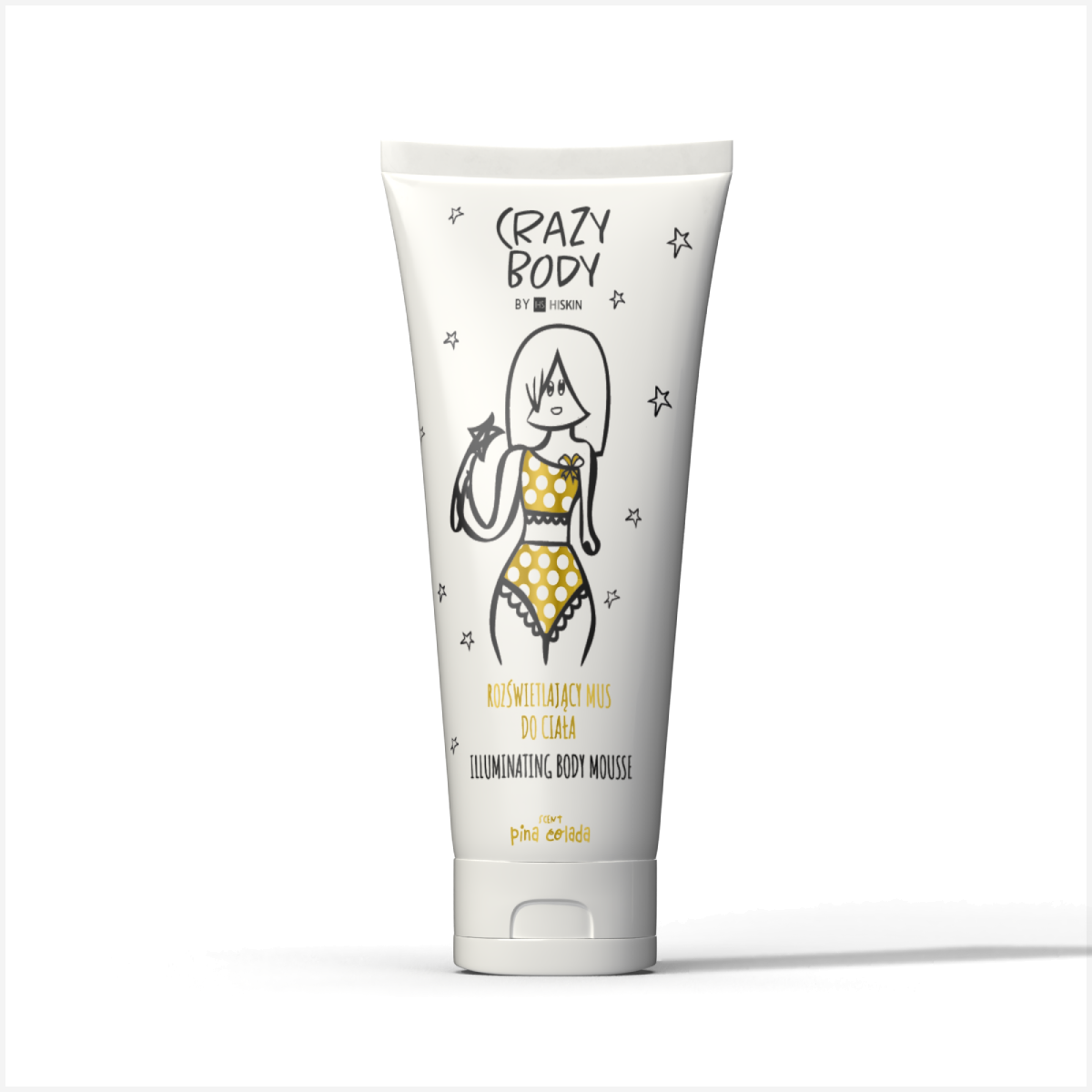 Mousse Corporal Crazy Body Piña Colada 250ml