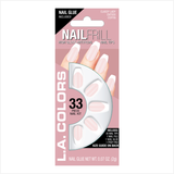 Uñas Postizas L.A. Colors Nail Frill Ataúd Classy Lady