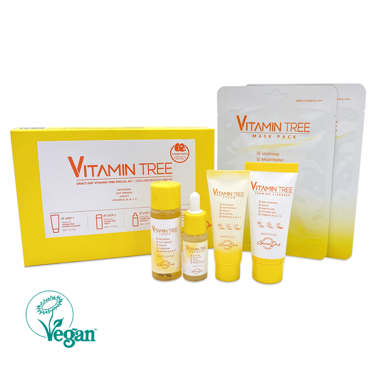 Set Skincare Grace Day Vitamin