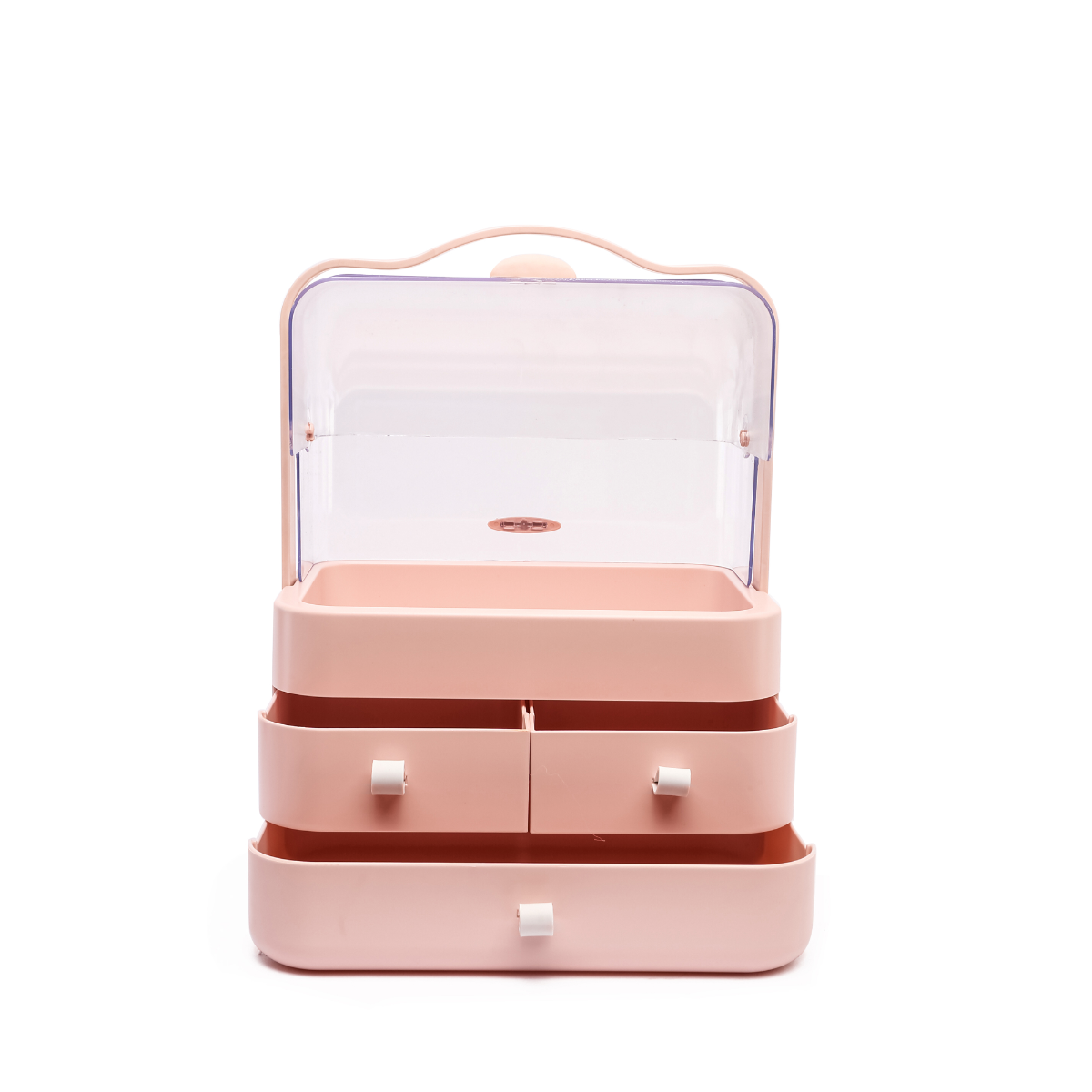 Organizador de Maquillaje Beauty Plus Rosa Claro