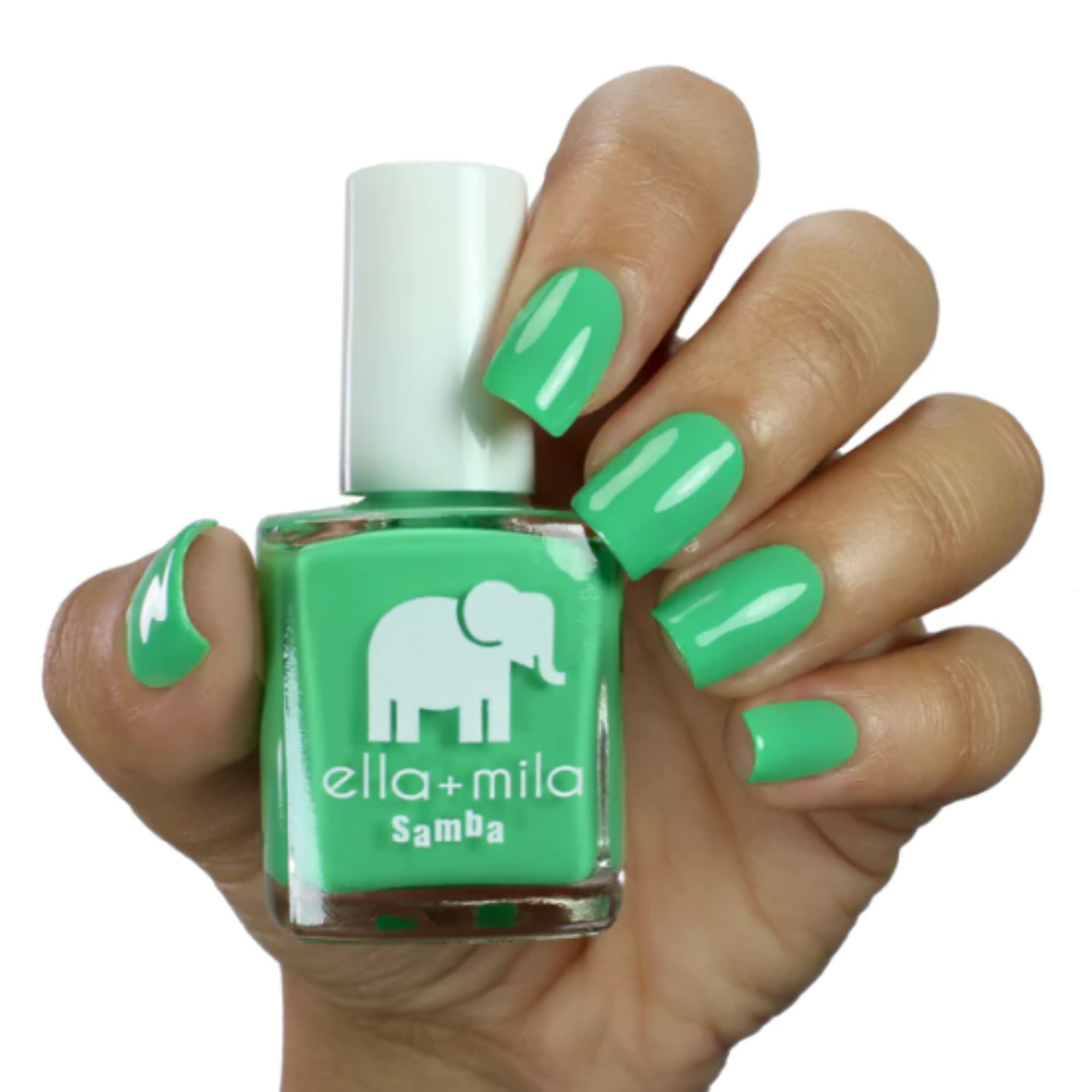 Esmalte De Uñas Ella Mila Green With Freenzy