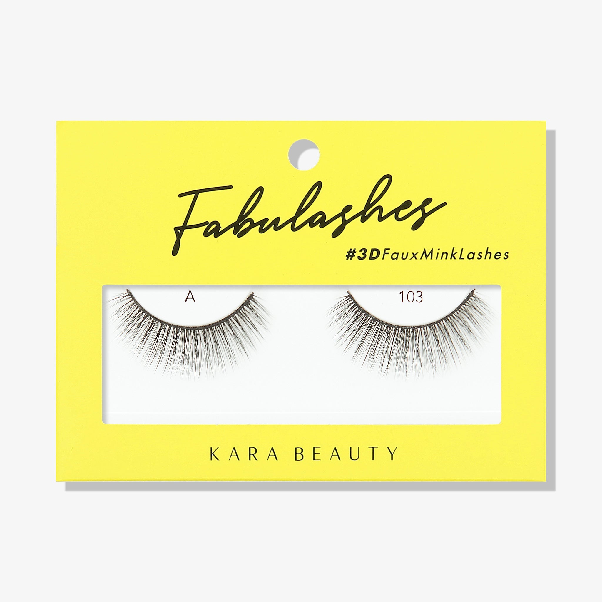 Pestañas Postizas Kara Beauty 3D Faux Mink Fabulashes A103 - Pestañas Postizas