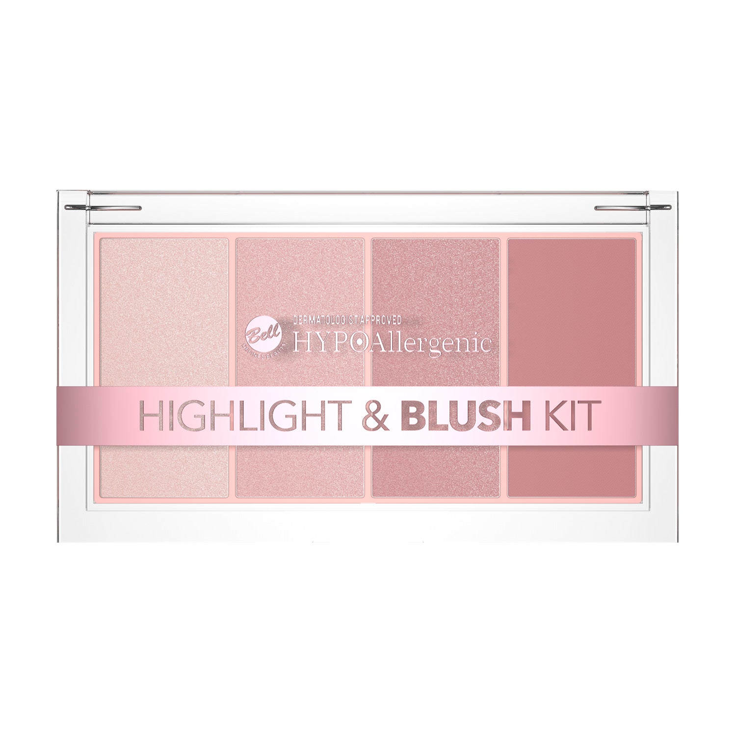 Paleta De Rostro Bell Hypoallergenic Highlight & Blush